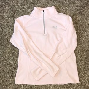 North Face 1/4 zip fleece